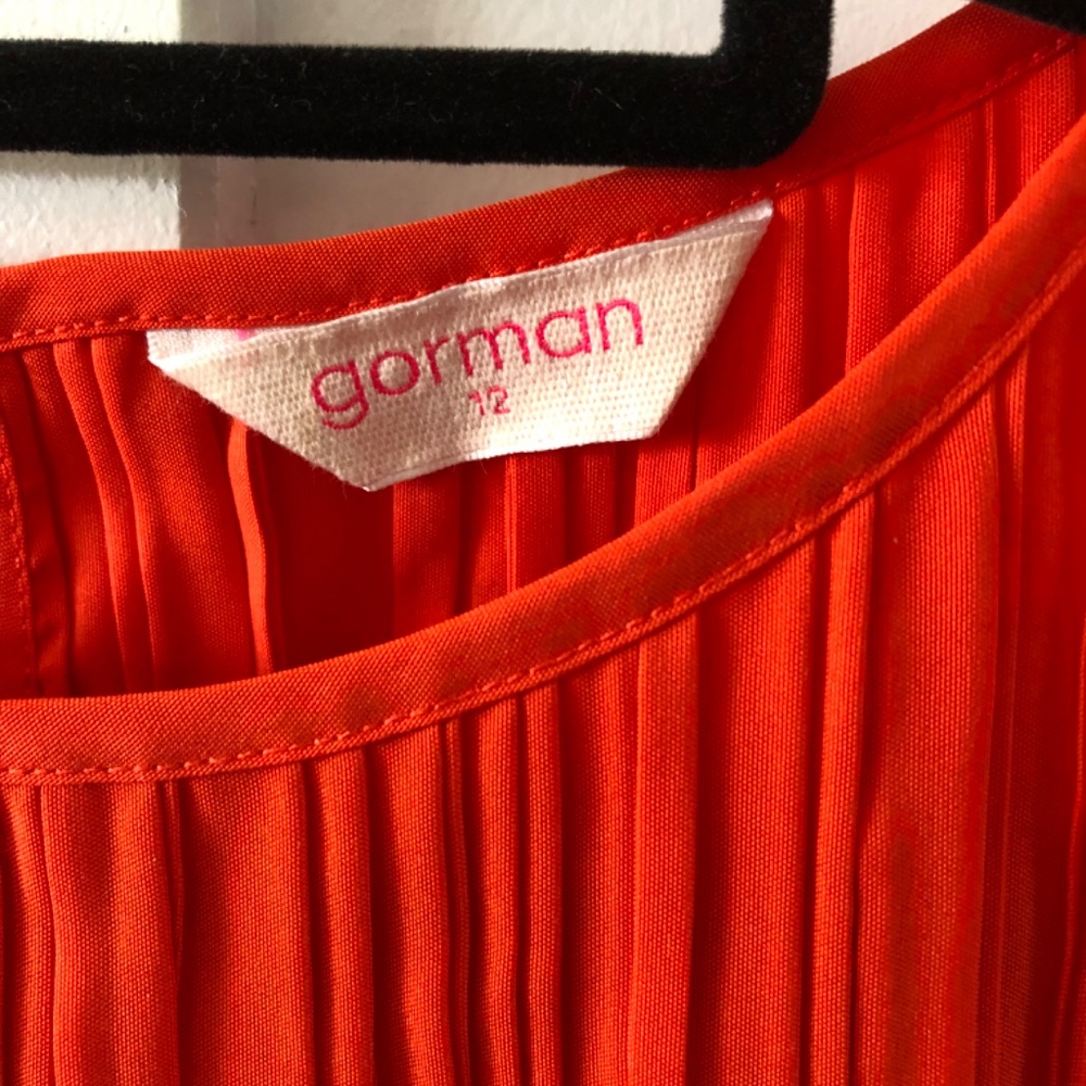 Gorman Size 12 crinkle top - Picture 2 of 2